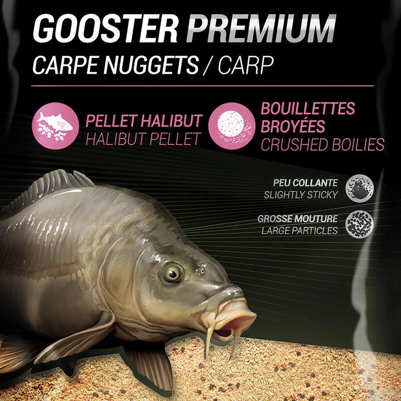 AMORCE GOOSTER PREMIUM CARPE NUGGETS 1 KG 4 AMORCE GOOSTER PREMIUM CARPE NUGGETS 1 KG - Image 2
