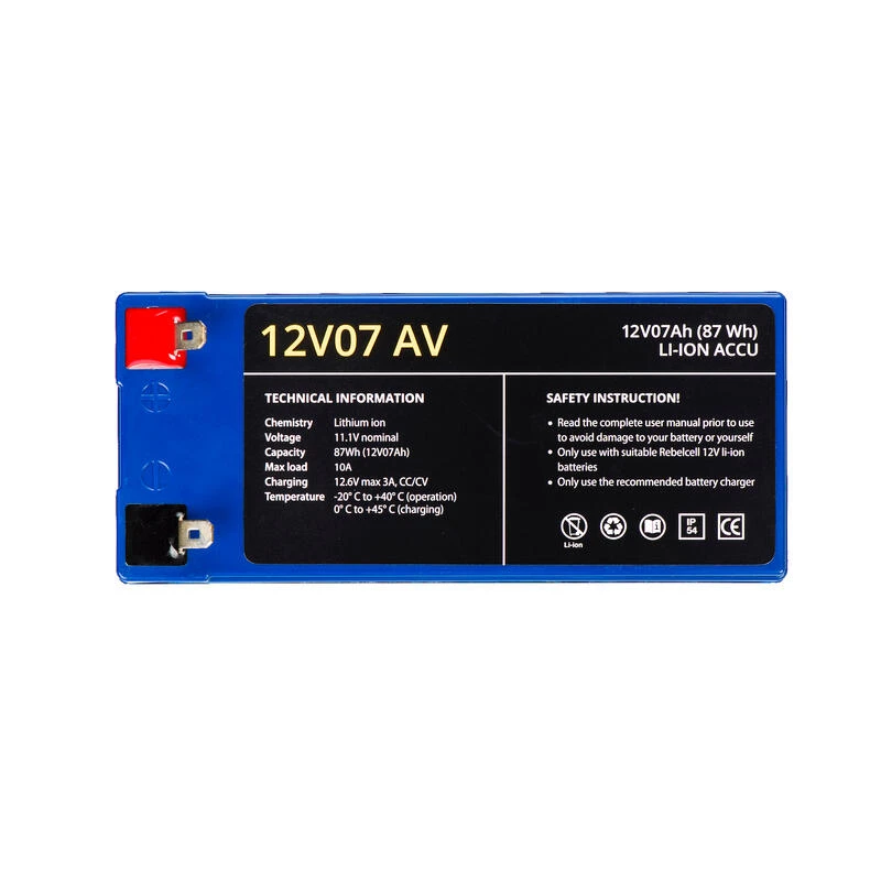 Rebelcell Batterie Lithium 12V07 Pour Sondeurs Et Bateaux Amorceurs + Chargeur 5 Rebelcell Batterie Lithium 12V07 Pour Sondeurs Et Bateaux Amorceurs + Chargeur – Image 3