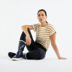 Tribord Bottes Caoutchouc Adulte SAILING 500 Navy 14 Tribord Bottes Caoutchouc Adulte SAILING 500 Navy -Pêche Boutique bottes caoutchouc adulte sailing 500 navy 2