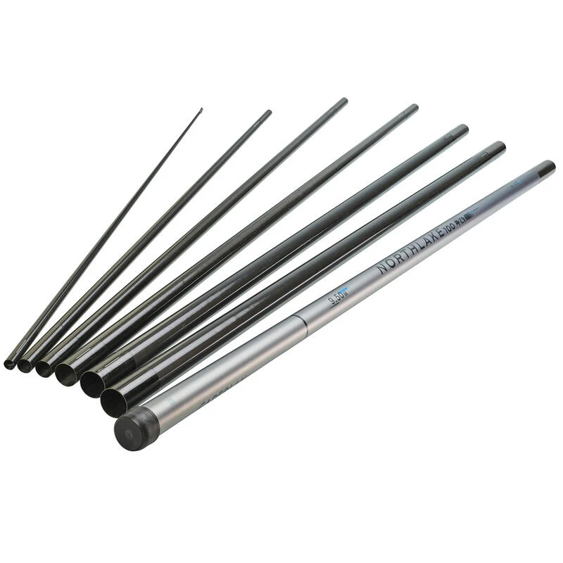 CANNE NORTHLAKE 100 9,5M POUR LA PÊCHE DU POISSON BLANC A LA CANNE EMMANCHEMENT 3 CANNE NORTHLAKE 100 9,5M POUR LA PÊCHE DU POISSON BLANC A LA CANNE EMMANCHEMENT