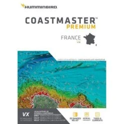 HUMMINBIRD Carte Détaillée Des Côtes Françaises Et Corses -Pêche Boutique carte detaillee des cotes francaises et corses 1