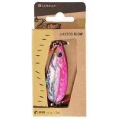 Casting Jig BIASTOS SLOW 60gr ROSE Pêche Au Leurre En Mer -Pêche Boutique casting jig biastos slow 60gr rose peche au leurre en mer 2