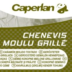 CHÈNEVIS MOULU GRILLÉ 5 KG CAPERLAN -Pêche Boutique chenevis moulu grille 5 kg caperlan 3