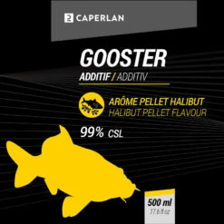 GOOSTER ADDITIV LIQUIDE PELLET HALIBUT 500ML -Pêche Boutique gooster additiv liquide pellet halibut 500ml 2