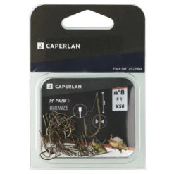 HAMEÇON SIMPLE BRONZE NON MONTE PA HK 0 X50 -Pêche Boutique hamecon simple bronze non monte pa hk 0 x50 3