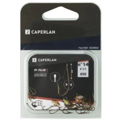 HAMEÇON SIMPLE BRONZE NON MONTE PA HK 0 X50 -Pêche Boutique hamecon simple bronze non monte pa hk 0 x50 6