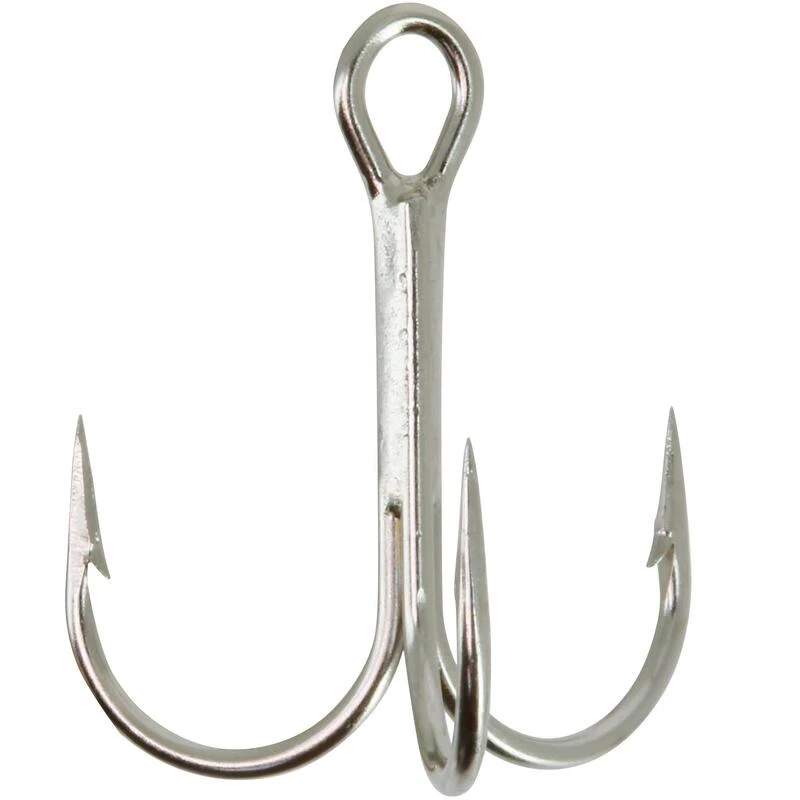 HAMEÇON TRIPLE PÊCHE HOOK TRIPLE NICKEL 5 HAMEÇON TRIPLE PÊCHE HOOK TRIPLE NICKEL - Image 3
