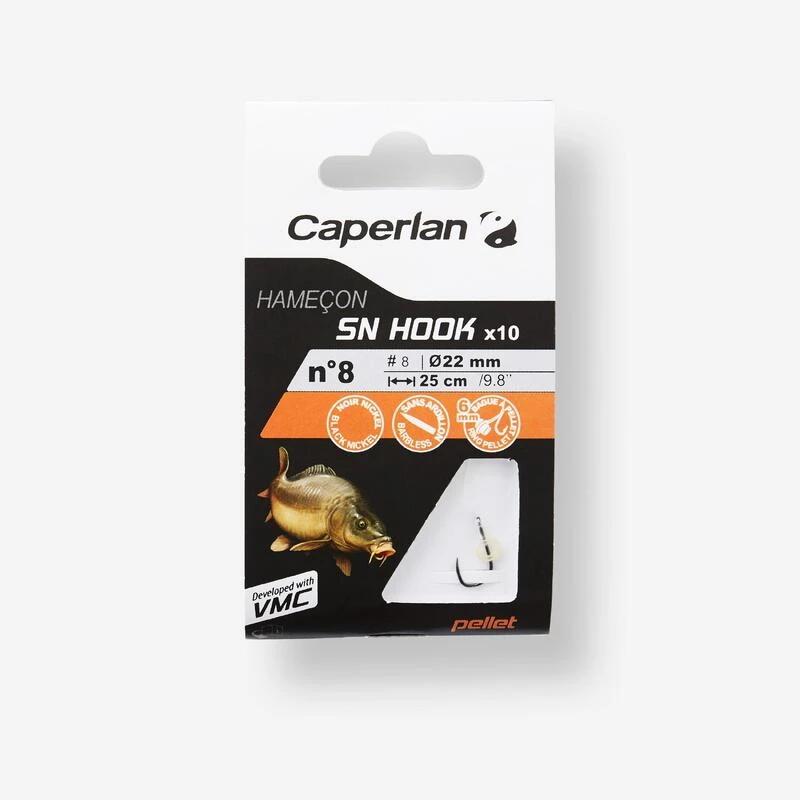 Hameçons Montés Carpe Au Coup Spéciale Pellets SN HOOK PELLETS 3 Hameçons Montés Carpe Au Coup Spéciale Pellets SN HOOK PELLETS