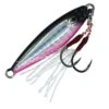 Jig Métallique Volkien Soul Micro Candy Nano 7g (Black Silver Pink) -Pêche Boutique jig metallique volkien soul micro candy nano 7g black silver pink