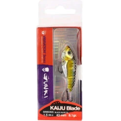 GUNKI Leurre Pêche Aux Leurres Carnassier KAIJU BLADE 43 BLACK ALIVE -Pêche Boutique leurre peche aux leurres carnassier kaiju blade 43 black alive 1