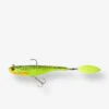 LEURRE SOUPLE BROCHET DIVINATOR 55 GR COLORIS EXCLUSIF FIRE PIKE CAPERLAN -Pêche Boutique leurre souple brochet divinator 55 gr coloris exclusif fire pike caperlan