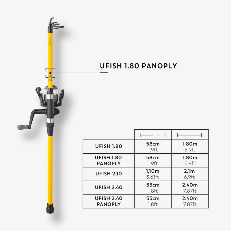 PANOPLIE DECOUVERTE DE LA PECHE UFISH 1.80 4 PANOPLIE DECOUVERTE DE LA PECHE UFISH 1.80 - Image 2