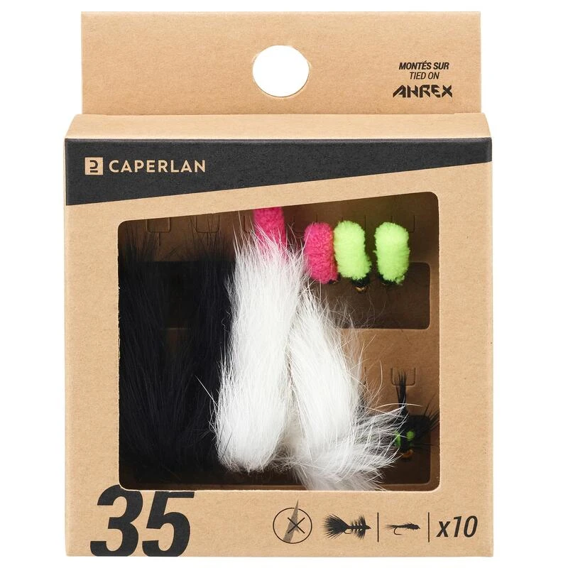 STREAMER & NYMPHES HRK35 X10 4 STREAMER & NYMPHES HRK35 X10 - Image 2