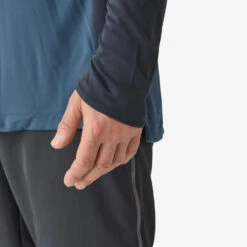 Tee-shirt De Pêche Anti-UV 500 Capuche Bleu -Pêche Boutique tee shirt de peche anti uv 500 capuche bleu 3