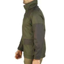 VESTE CHASSE Imperméable VERTE 500 17 VESTE CHASSE Imperméable VERTE 500 -Pêche Boutique veste chasse impermeable verte 500 5